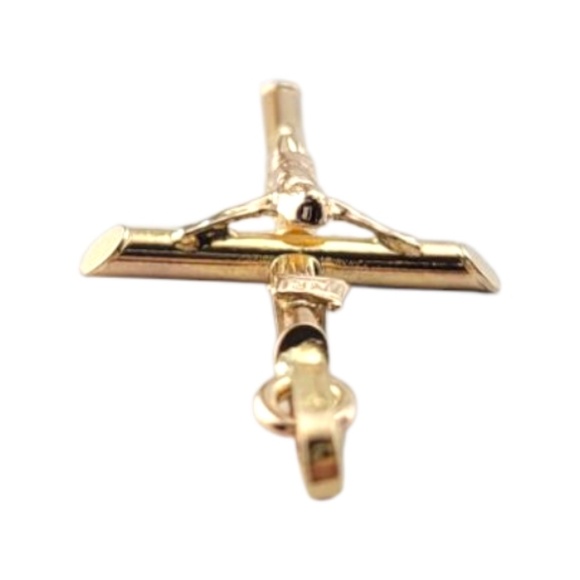 14 Karat Yellow Gold Crucifix Pendant #21328 - Picture 5 of 9